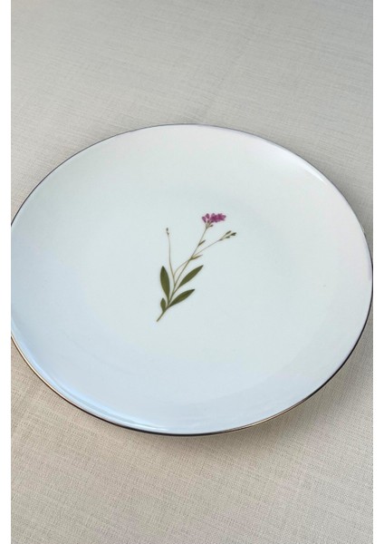 Porselen Natura Karma Altın Yaldız Servis Tabağı 24,50CM 6 Lı fiyatları