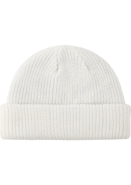 Erkek Beyaz Premium Kısa Rolled Bere Şapka fiyatları