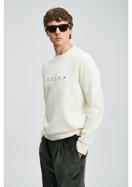 Erkek Cooper Sweatshirt 112030177 Kırık Beyaz modelleri
