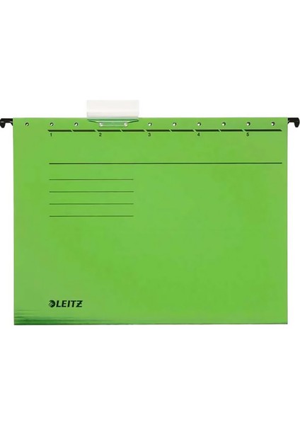 Leıtz Askılı Dosya Telsiz L-6515 Yeşil 25 Li