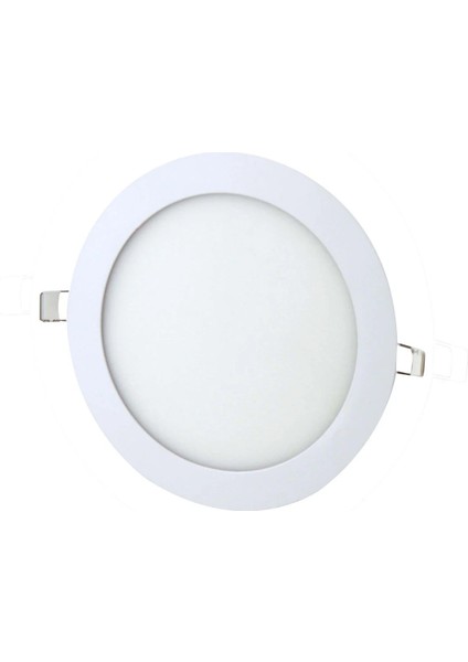 KDL052 Backlight Yuvarlak Sıva Altı LED Panel 12W Beyaz Işık