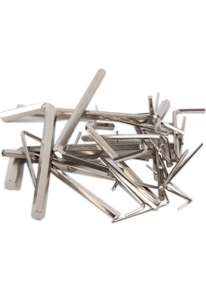 10 Parça Çelik Alyan Seti Kısa Düz Köşe Alyan Anahtar Takımı (5286) indirimleri