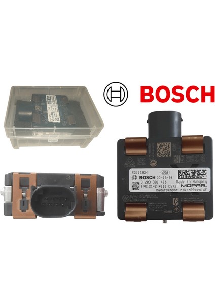 Fıat EGEA-500X Radar Sensor Beynı Ecu Acıl Durun Fren Bosch 0203301416