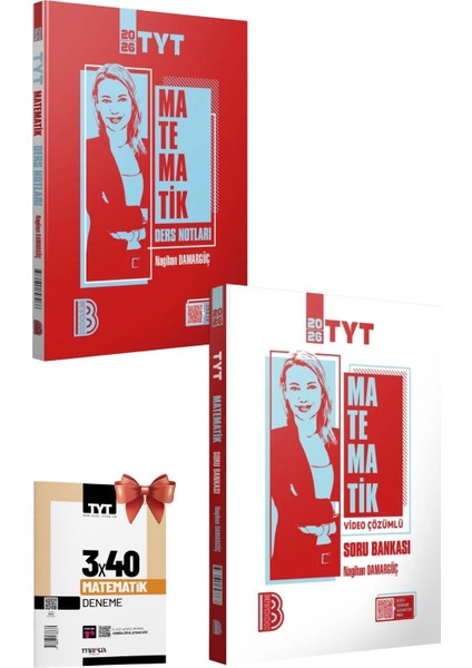 2026 Tyt Matematik Video Destekli Konu Anlatım Ders Notları ve Soru Banka Seti-Marka Tyt Deneme