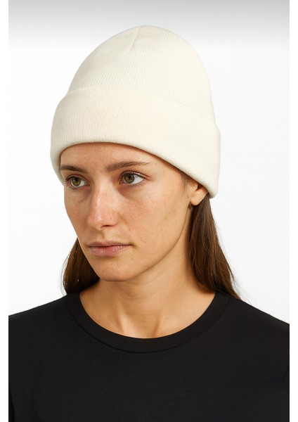 Unisex Basic Kışlık Katlanabilir Triko Bere indirimleri