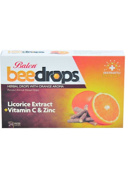 Portakal Aromalı Sel Drops 24ADET