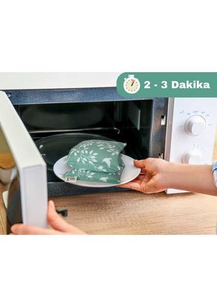 Lavanta Kokulu Mikrodalgada Isıtılabilir Buğday Torbası - Konfor ve Stress Için Doğal Sıcak ve Soğuk Terapi - 100% Pamuk [lavander Scented Microwavable Wheatbag] fırsatları