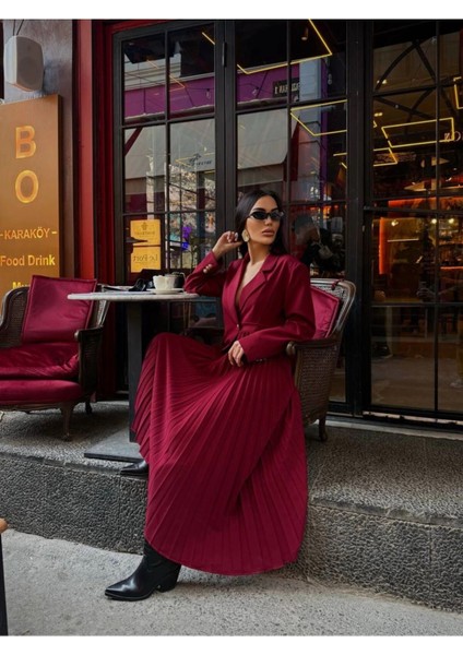 Kadın Ceket Pileli Elbise indirimleri