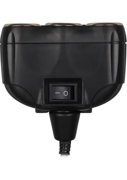 Olesson 1634 12-24V Tek USB Girişli 120W 80CM Kablolu Dijital Voltaj Ekranlı 3'lü Araç Çakmak Çoklayıcı modelleri