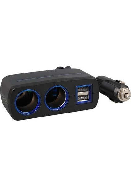 Olesson 1638 12-24V Çift USB Girişli 120W 80 cm Kablolu 2'lı Araç Çakmak Çoklayıcı fiyatları