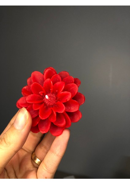Beyaz Kraft Kutulu Lotus Mum Seti – Cipso Çiçek ve Tül Kurdele Detaylı, Düğün, Nişan, Kına fiyatları