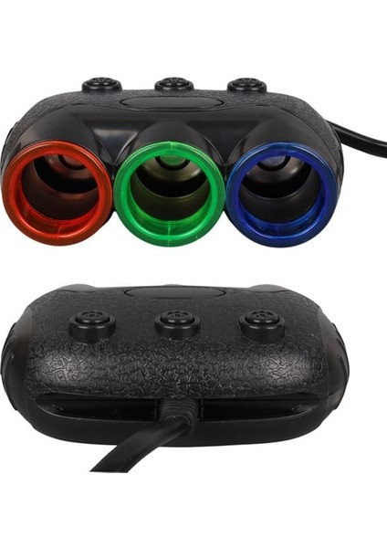 Olesson 1632 12-24V 120W 80CM Kablolu 3'lü Araç Çakmak Çoklayıcı fırsatları