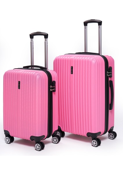 2'li Valiz Seti Orta Boy - Kabin Boy 1020