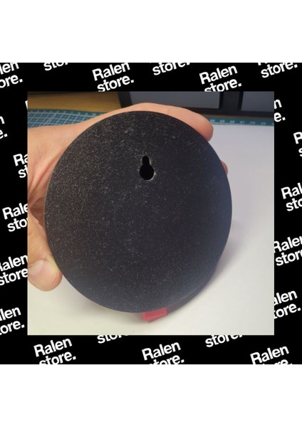 Hız Göstergeli Anahtar Tutucu Ibre Hareketli Model | 12CM | Siyah ( Yüksek Kalite 3D Baskı Pla )