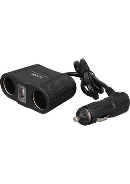 Olesson 1645 12-24V Tek USB Girişli 100W 70CM Kablolu 2'li Araç Çakmak Çoklayıcı modelleri