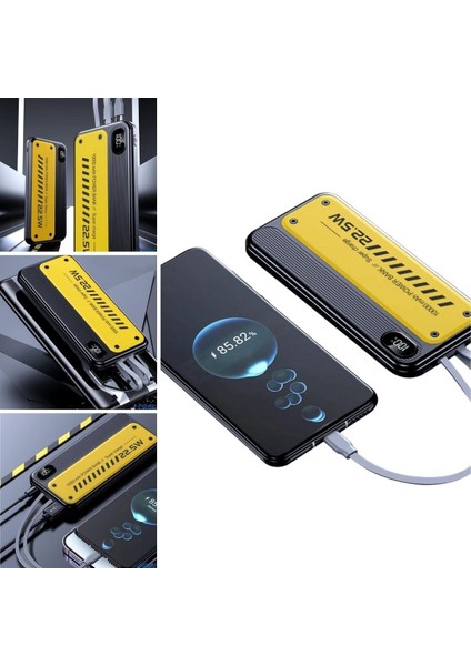 10000 Mah Hızlı Şarj Özellikli Aynı Anda 4 Cihazı Şarj Edebilen Powerbank (5286)