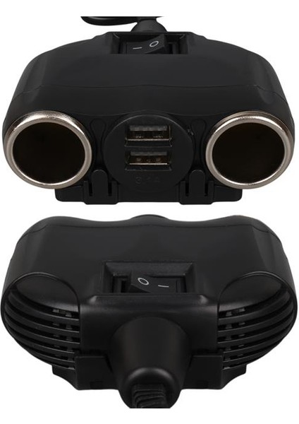 Olesson 1630 12-24V Çift USB Girişli 120W 80CM Kablolu 2'lı Araç Çakmak Çoklayıcı fırsatları