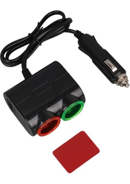 Olesson 1631 12-24V Tek USB Girişli 120W 80CM Kablolu 2'lı Araç Çakmak Çoklayıcı indirimleri
