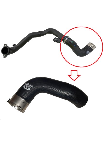 Fıat Grup Egea 1.6 Turbo Hortumu Euro 5 Soldan Cıkıs Plastık Borru Harıc
