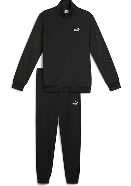 Ess Poly Suit Erkek Günlük Eşofman Takımı Siyah 68484701