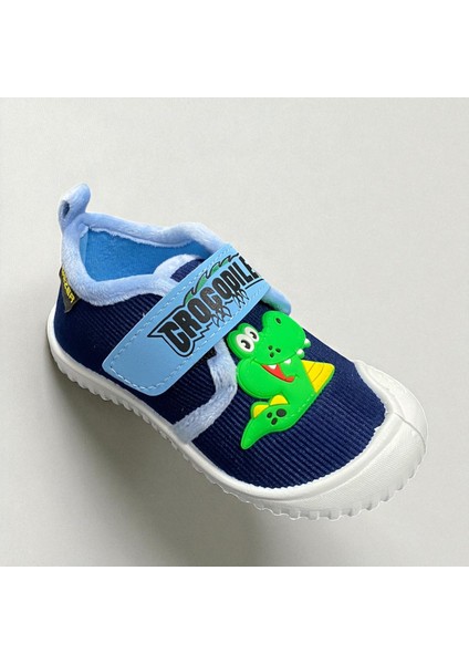 Kışlık Tek Cırt Cırtlı Ayarlanabilir Yumuşak Rahat Taban Ev Okul Kreş Günlük Ayakkabı fırsatları