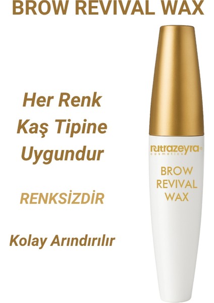 Kaş Sabitleyici Şekillendirici Stick Kaş Waxı Kaşlarınızı Besler Canlılık Katar - Brow Revival Wax indirimleri