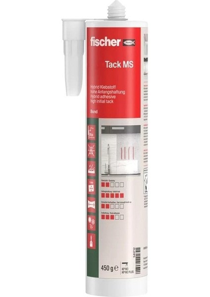 Fıscher Ultra Tack-All Kuvvetli Yapıştırıcı Silikon 290 ml