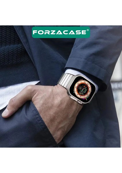 Apple Watch Se 3 40MM ile Uyumlu Balık Sırtı Paslanmaz Çelik Kordon - FC1099 fırsatları