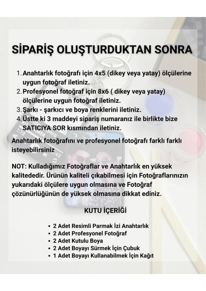 Siyah Resimli Sevgili Çift Parmak Izi Anahtarlık Sevgiliye Hediye Özel Gün Fotoğraflı Anahtarlık fiyatları