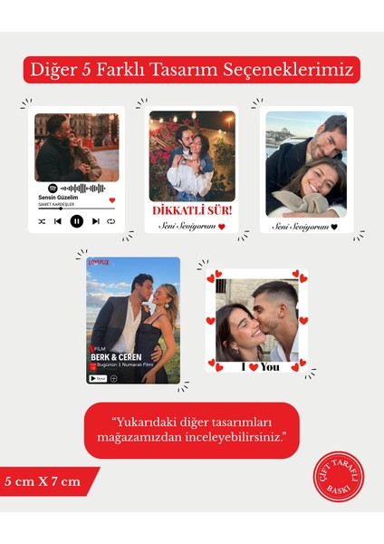 Dikkatli Sür Kişiye Özel Resimli Anahtarlık 1 Adet Sevgiliye Hediye Fotoğraf Anahtarlığı fiyatları