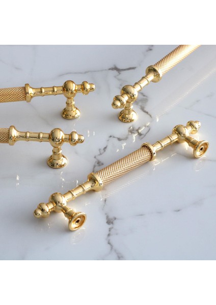 Mobilya Mutfak Çekmece Dolabı Dolap Kapak Kulpları Kulbu Altın Gold Metal Kulp 192 Mm-19.2 cm indirimleri