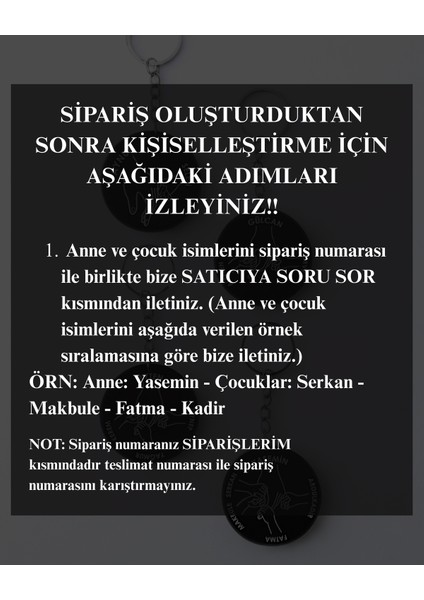 Anne Eli Tutan Çocuk Anahtarlık - Anneler Günü - Anneye Hediye - Anne Parmak Izi Anahtarlık 1 Adet indirimleri