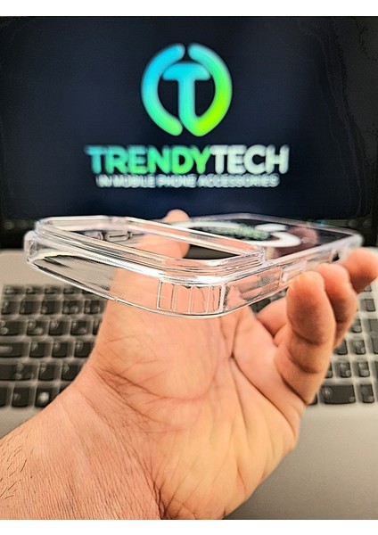 iPhone 17 Pro Yüksek Kalite Magsafe Şarj Destekli Darbe Emici Özellikli Orta Sertlikte Şeffaf Kılıf indirimleri