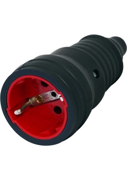 Dişi Fiş Kauçuk Topraklı FK-202K