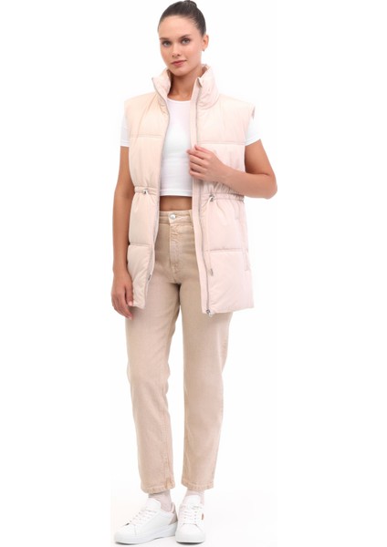 Wl 4ellen GF98 5pr Bej Kadın Yelek modelleri