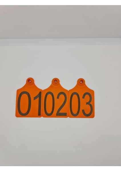 200 Adet Xxl Turuncu Büyükbaş Hayvan Küpesi(Pens Ucu Hediye) fiyatları