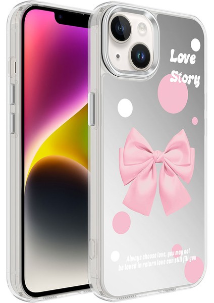 iPhone 14 Plus Uyumlu Airbagli Parlak Tasarımlı Ata Mimbo Kapak-No2