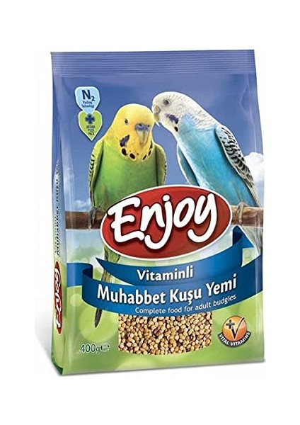 Vitaminli Muhabbet Kuşu Yemi 400 gr