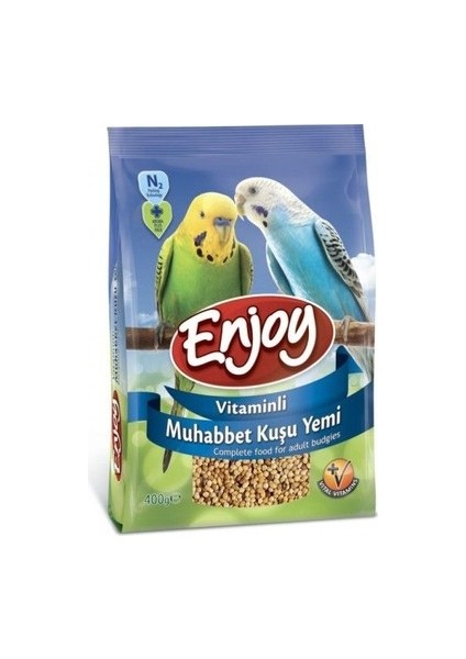 Vitaminli Muhabbet Kuşu Yemi 400 gr modelleri