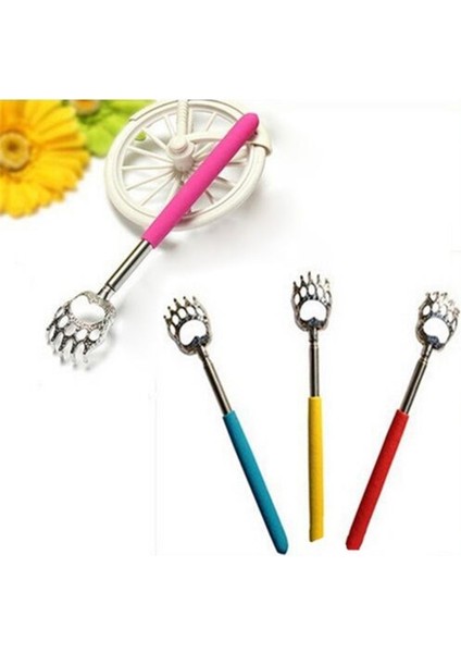 Pratik Kolay Teleskopik Metal Sırt Kaşıma Kaşağı Aleti Aparatı (5250)