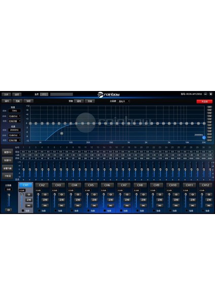 Iron AP-1200SE 12 Kanal Dsp Amfi (1200 Watt) modelleri