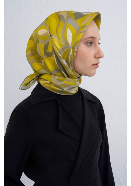 Tivil İpek Eşarp 4108 - 31 Gri Karışık Desen fiyatları