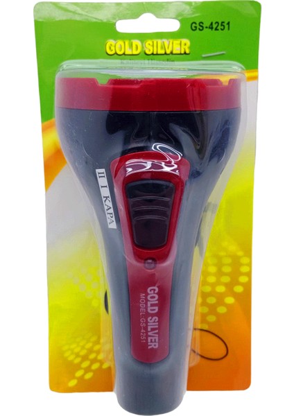 15W Tek LED Şarjlı El Feneri (5250)