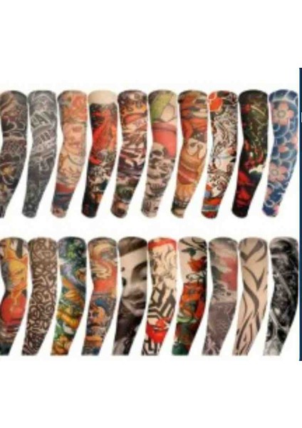 Çorap Ðöğmesi Giyilebılir Kol Bacak Dögmesi(1 Çift