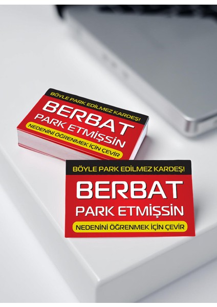 Hatalı Park Kartı Parkvizit (50 Adet)