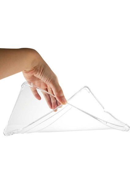 Galaxy Tab S7 T870 Kılıf Uyumlu Ata Tablet Nitro Anti Shock Silikon Kapak-Renksiz fiyatları