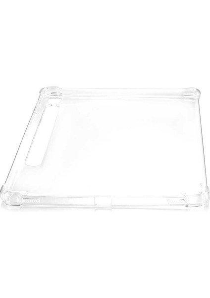 Galaxy Tab S7 T870 Kılıf Uyumlu Ata Tablet Nitro Anti Shock Silikon Kapak-Renksiz fırsatları