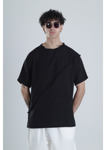 Tasarım Siyah T-Shirt