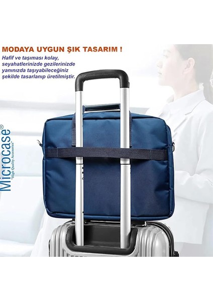 Lenovo Tab Plus TB351FU Için Macbook Çantası+Türkçe Bluetooth Klavye+Mouse+Tablet Standı Beyaz AL5164 modelleri