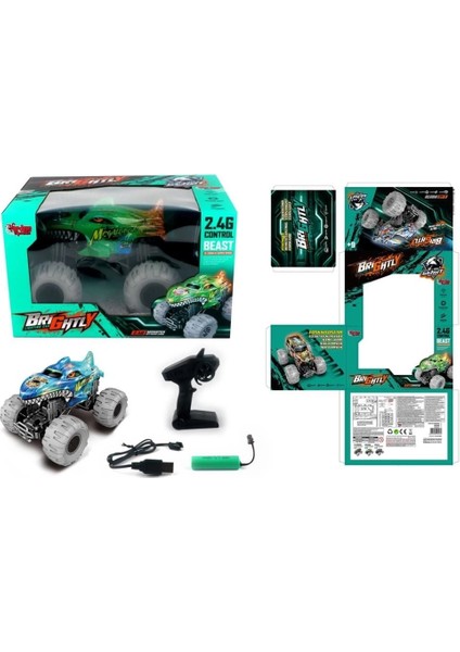 Uzaktan Kumandalı Şarjlı Işıklı Off Road -Vrd fırsatları